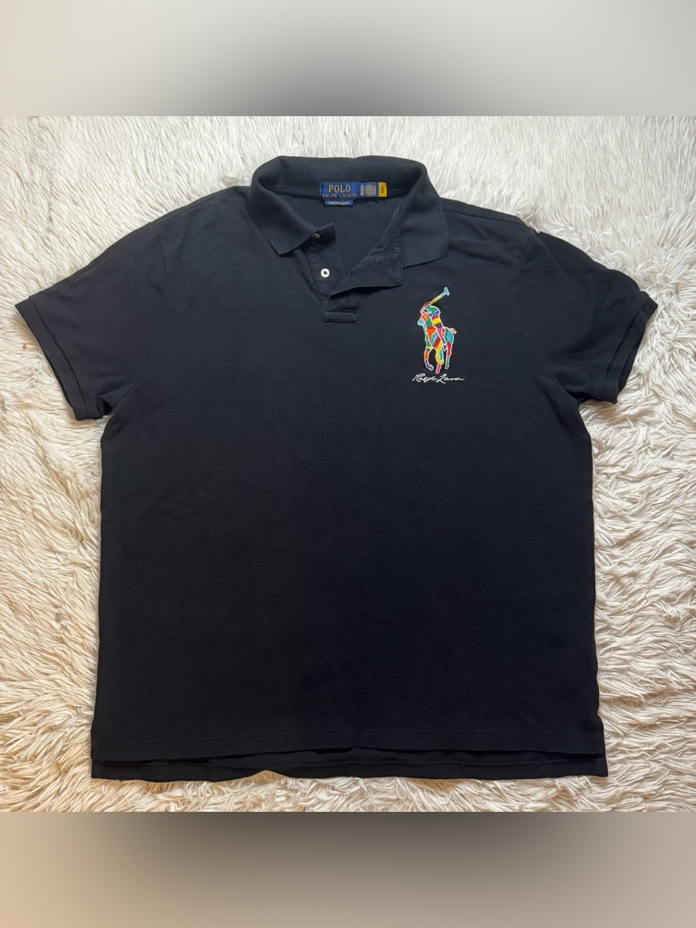 Ralph Lauren Polo Shirt Size XL
Custom Slim Fit Big Pony 100% cotton